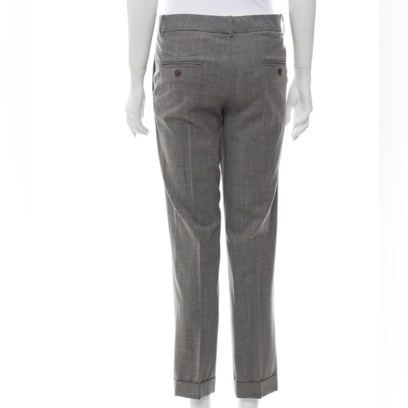 MICHAEL KORS Virgin Wool Straight Leg Pants Size US 2 - Picture 6 of 7